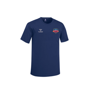 험멜 수원 FC 래플리카 라운드 티셔츠 HM-717 네이비