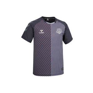 험멜 수원 FC 래플리카 라운드 티셔츠 HM-2857 블랙
