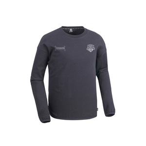 험멜 수원 FC 래플리카 라운드 티셔츠 HM-397 블랙